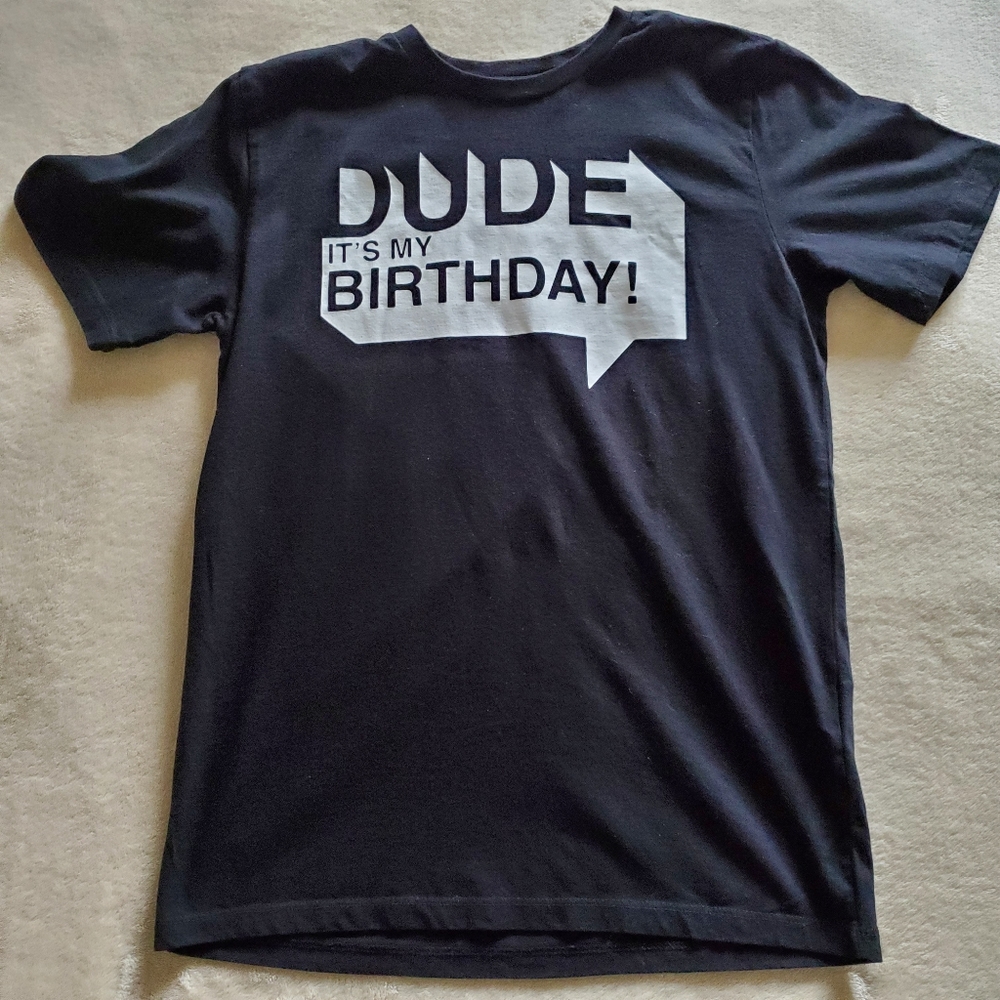 📣5 for $20!📣 Place 'Dude It's My Birthday' T-shirt Size 10/12
